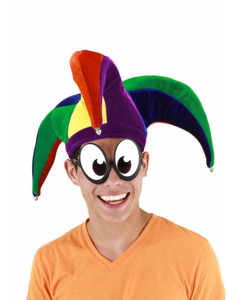 elope Court Jester Hat One Size Black