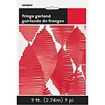 Fringe Garland- Red