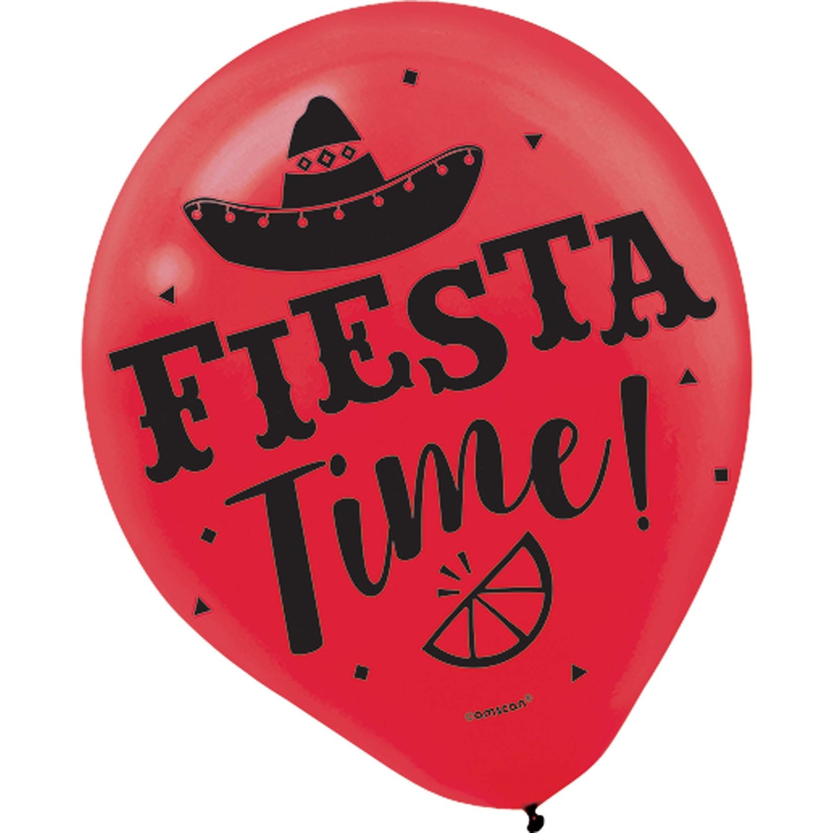 Balloons- Latex- Fiesta- 15pk