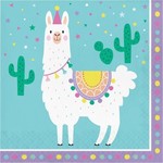 Luncheon Napkins-Llama Party-16pk-2ply