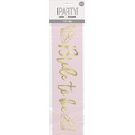 Sash-Bride To Be-Pink and Gold