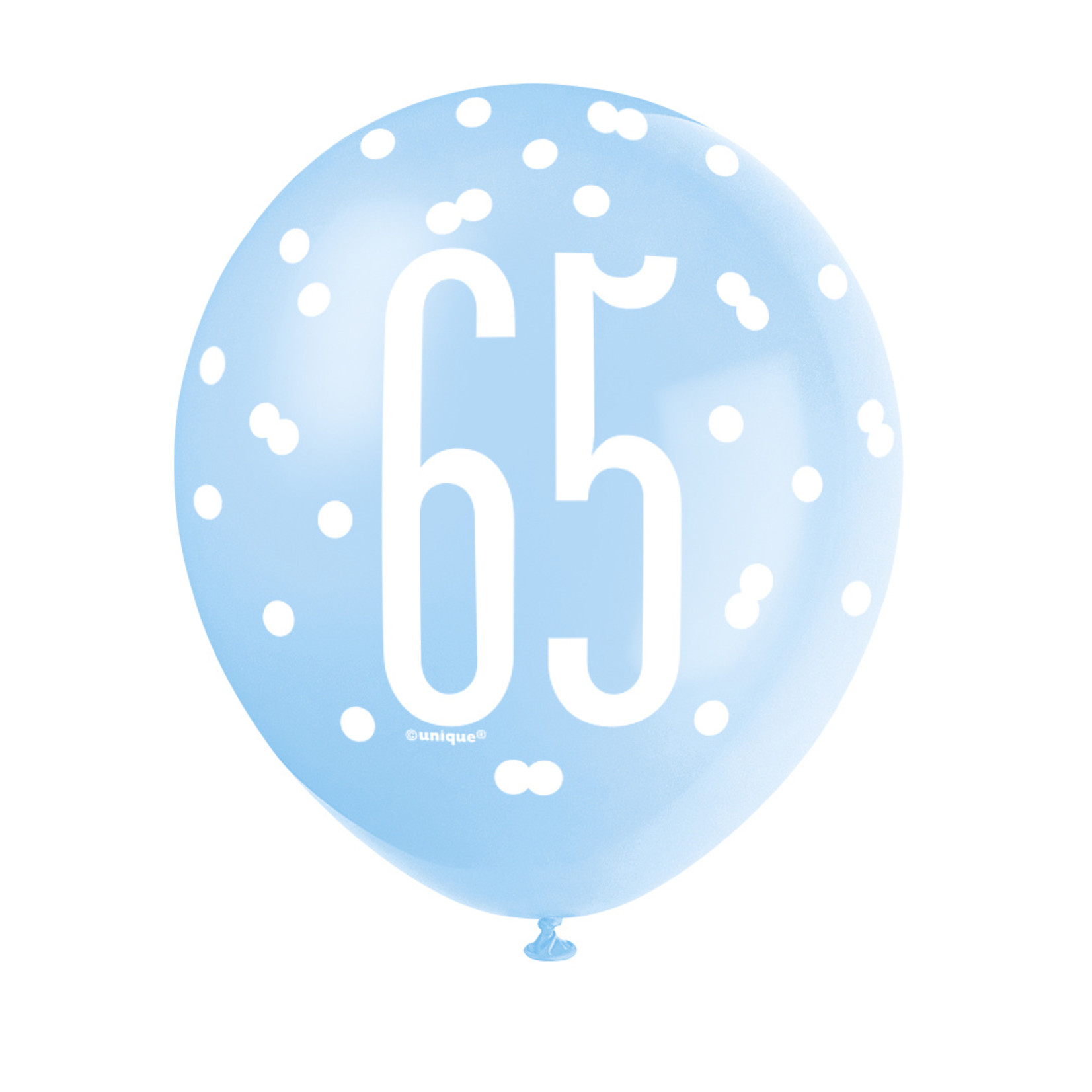 Latex Balloons- 65th Birthday