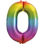 Foil Balloon - Rainbow #0 - 34"