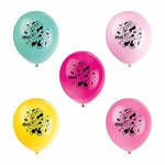 Balloons-Latex-Minnie Mouse-8pk