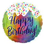 Foil Balloon - Happy Birthday - 18"