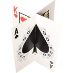 Centerpiece - 3D - Playing Card - 12" - 1pc