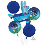 Foil Balloon - Battle Royal - 5pk Bouquet