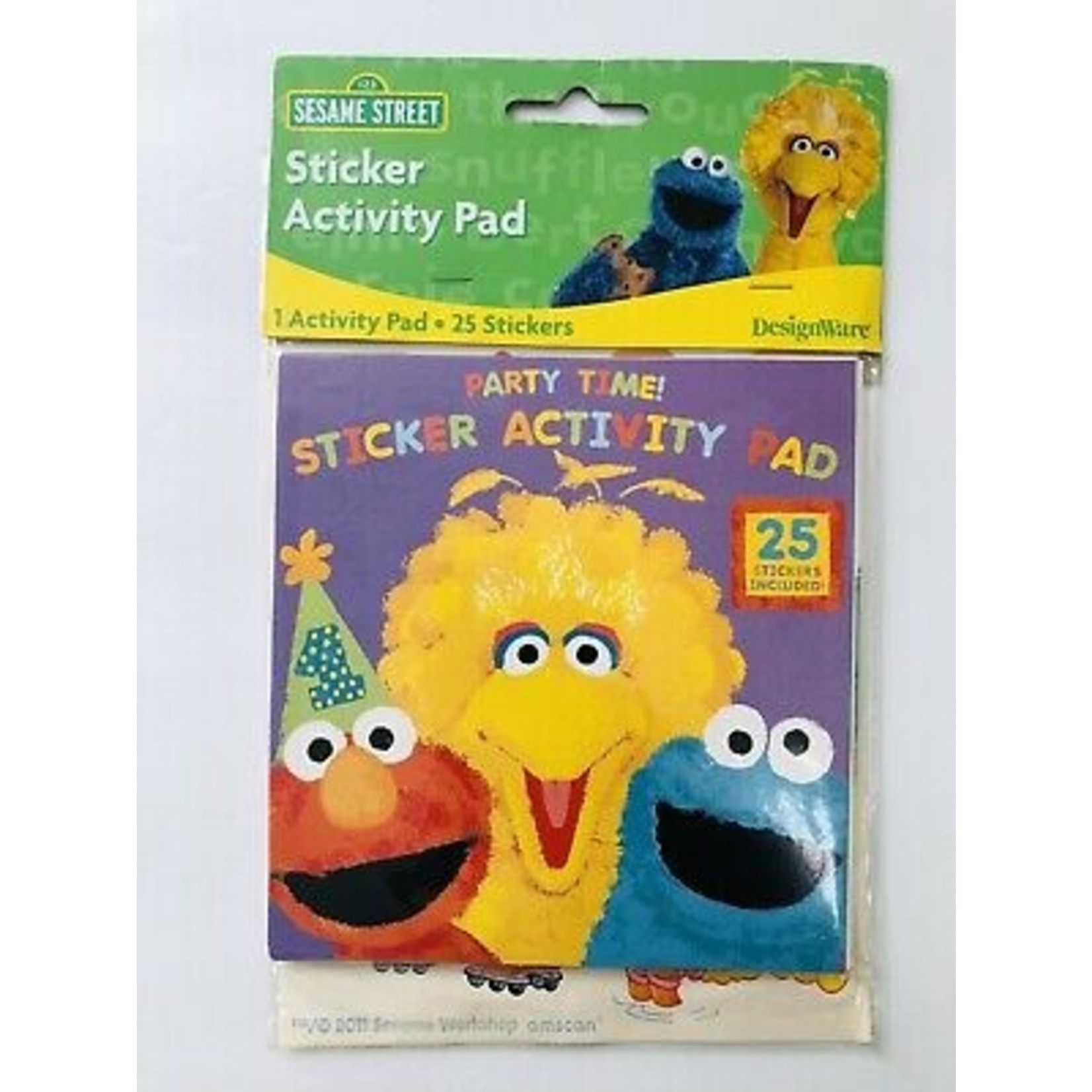 Activity Pad-Stickers-Elmo