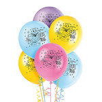 Balloons- Latex- Hatchimals- 8pk- 12"