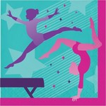 Napkins - LN - Gymnastics Party - 16pkg - 2ply