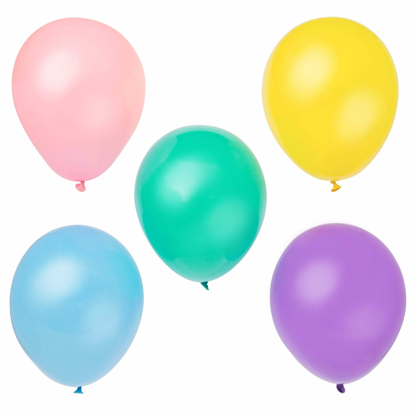 Balloons-Latex-Assort Pastel-12''-10pk