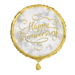 Foil Balloon - Happy Anniversary - 18"