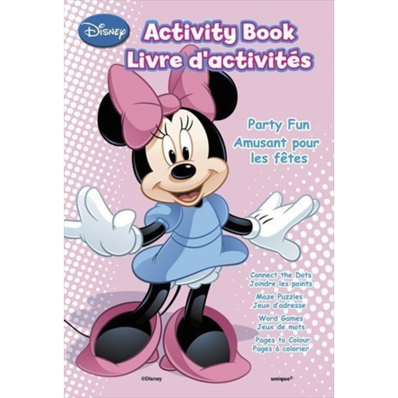 Activity Book-Minnie Mouse Bow-tique