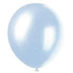 Balloons-Latex-Powder Blue Pearlized-12''-8pk