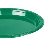 Plates-BEV-Emerald Green-20pkg-Plastic - 7"