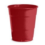 Plastic Cups-Burgundy Royale-20pkg-12oz