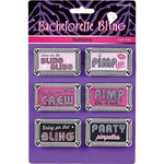 Button Set-Bachelorette Bling-6pk