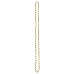 Bead Necklaces -Gold-Mardi Gras-30''
