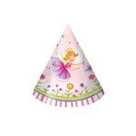Hats-Cone-Garden Fairy-8pkg-Paper