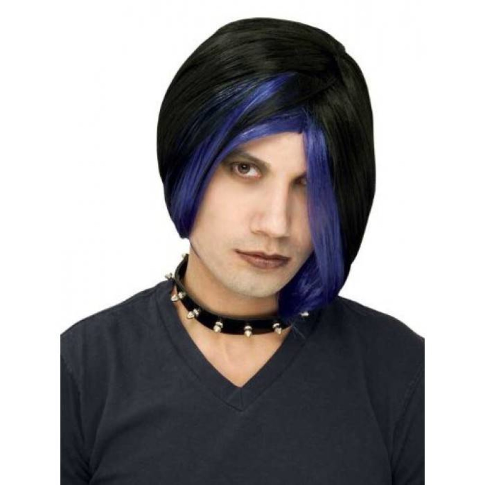 black goth wig