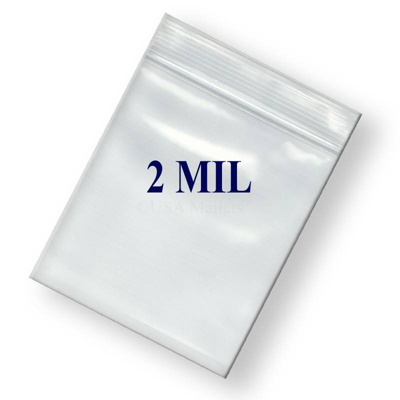 Ziplock Bag-Clear-Plastic-4'' x 4''-2mil-100pk - Victoria Party Store