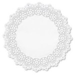 Paper Doilies-White-12"