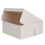Cake Box-White-Paper-8''x8''x5'' **