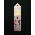 Award Ribbon-Its A Girl-8.25''