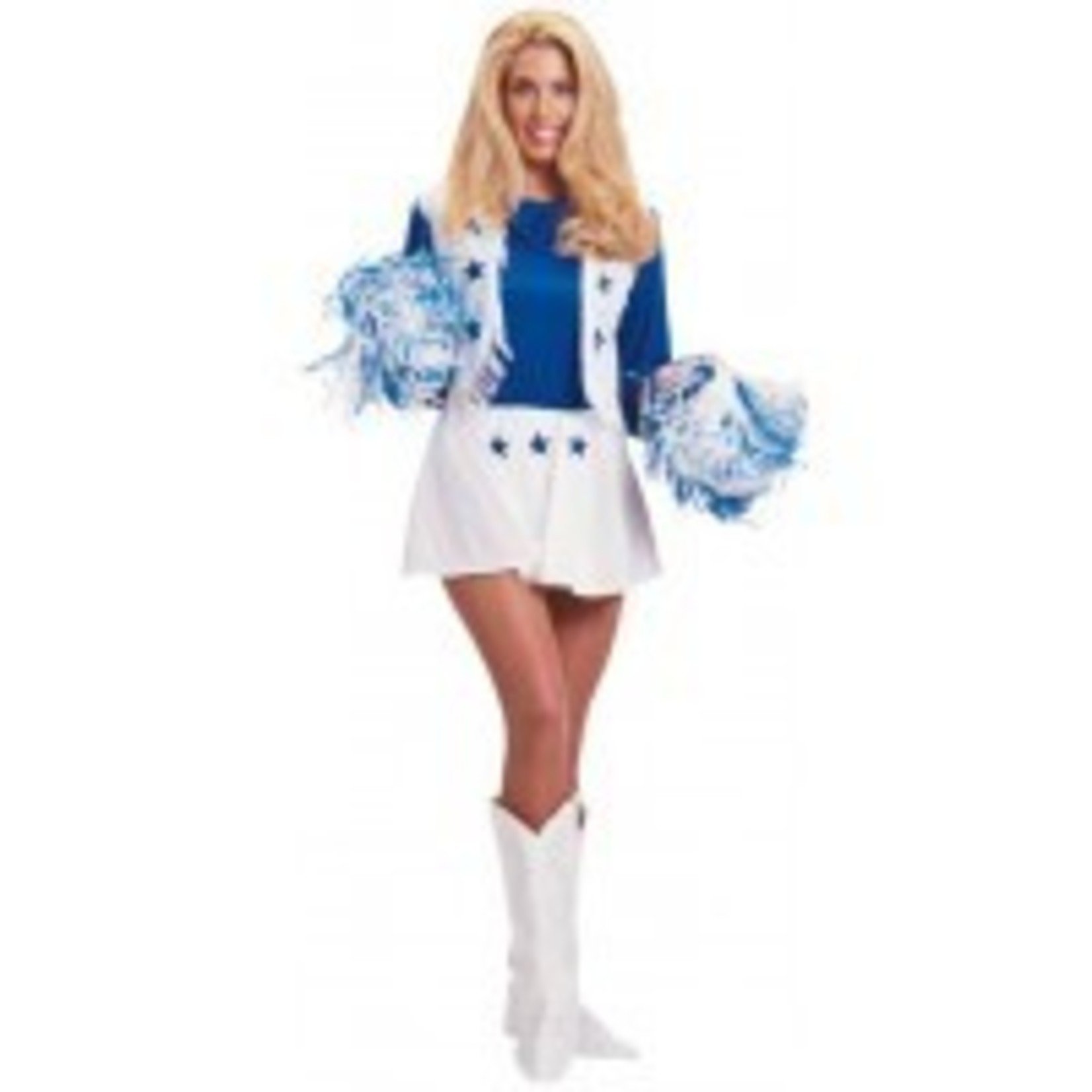 Costume-Dallas Cowboys Cheerleader-Adult Small - Victoria Party Store