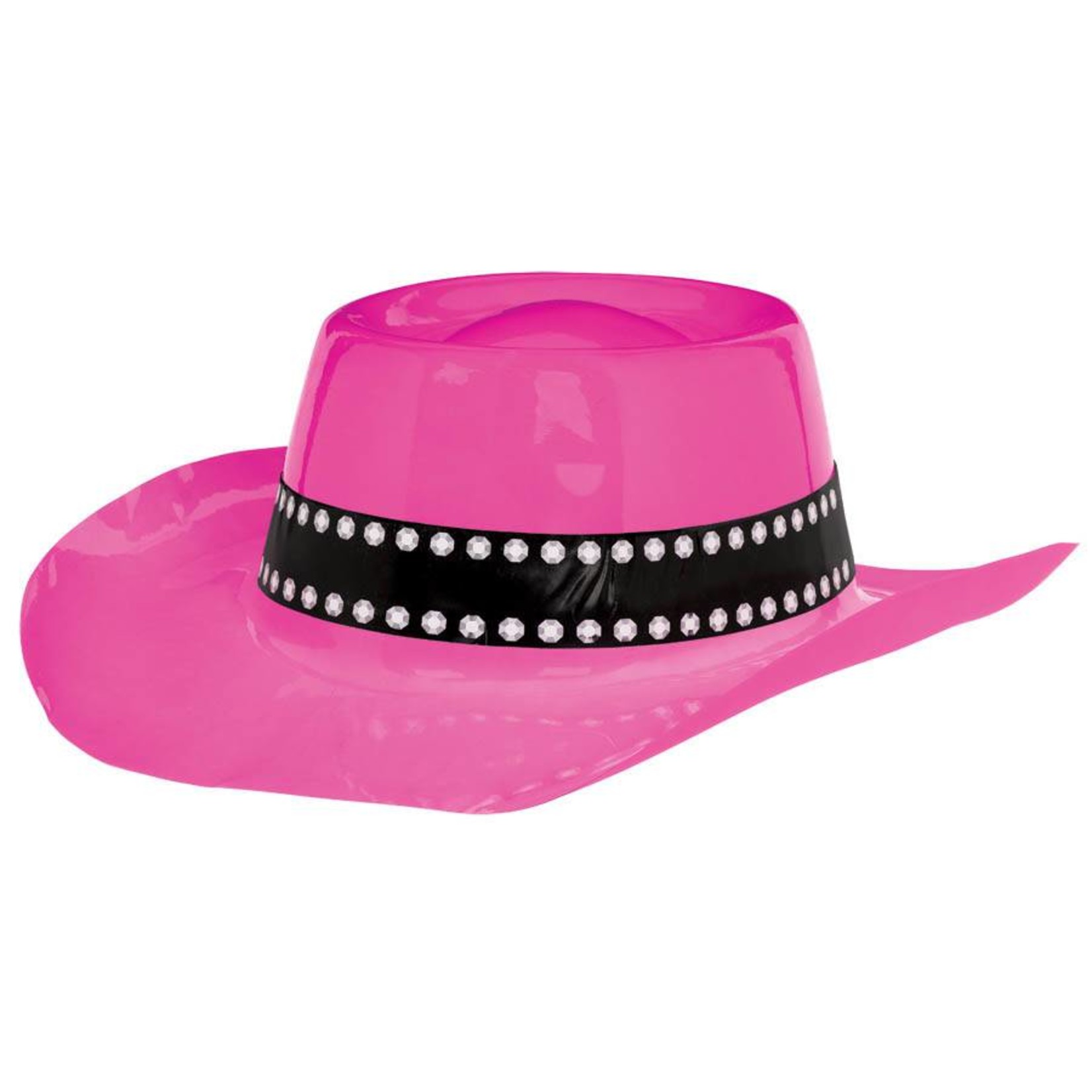 Cowboy Hat-Pink- Western - Victoria 