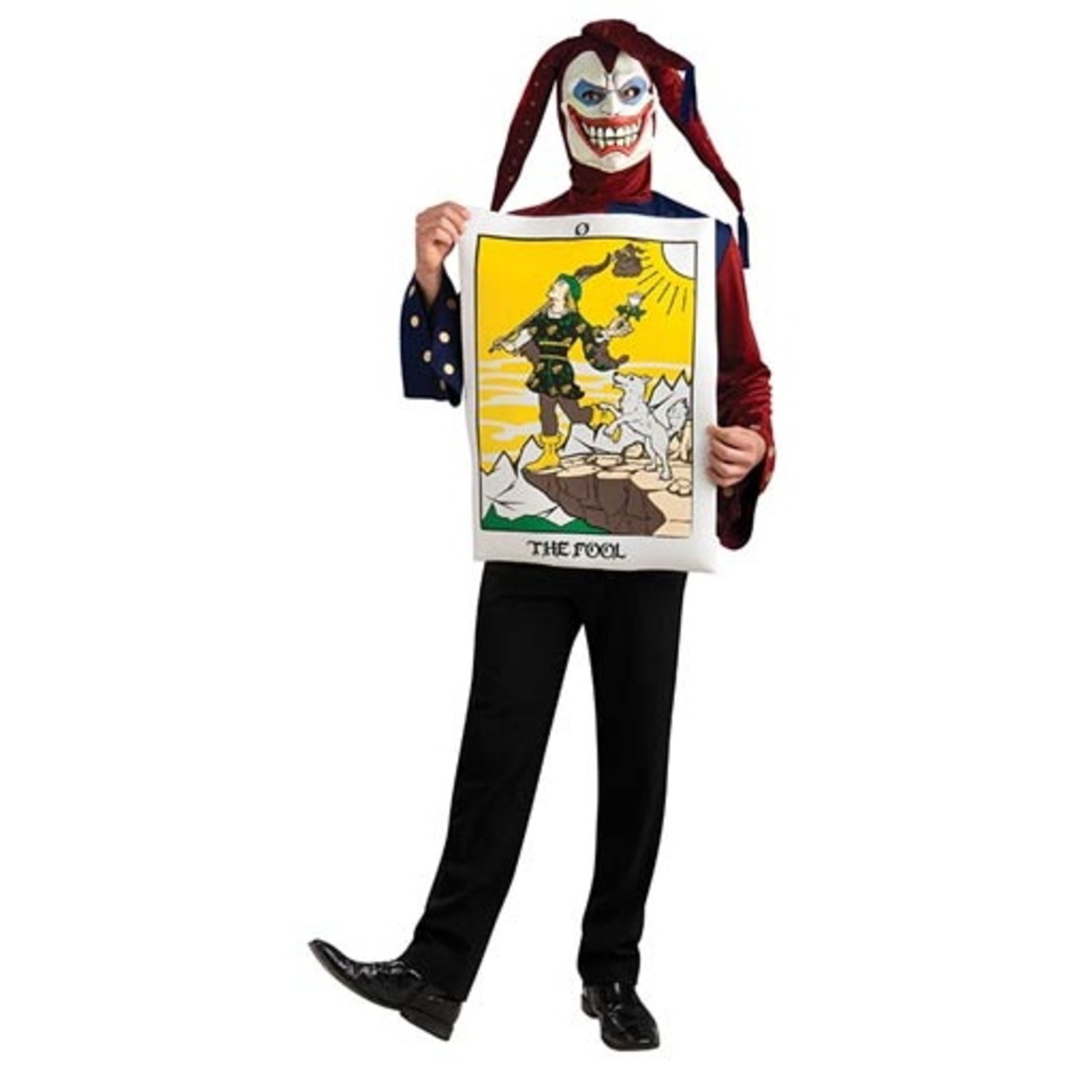 Costume-The Fool Joker-Adult Standard - Victoria Party Store
