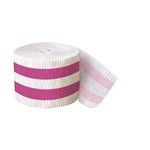 Streamer-Hot Pink Stripe-30Ft-paper