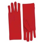 Costume Accessory-Short Red Gloves-1pkg