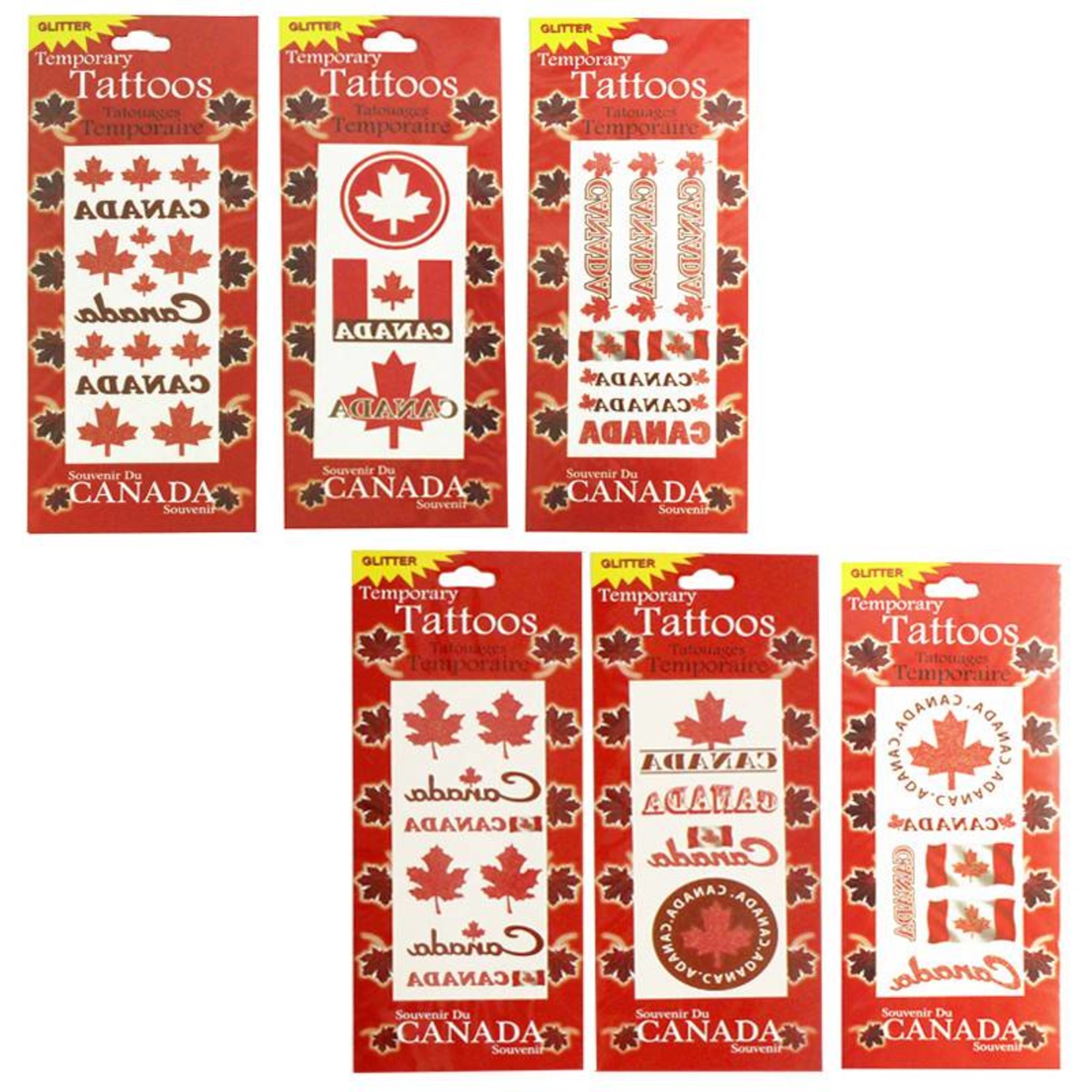 Temporary Tattoos Canada Glitter Victoria Party Store