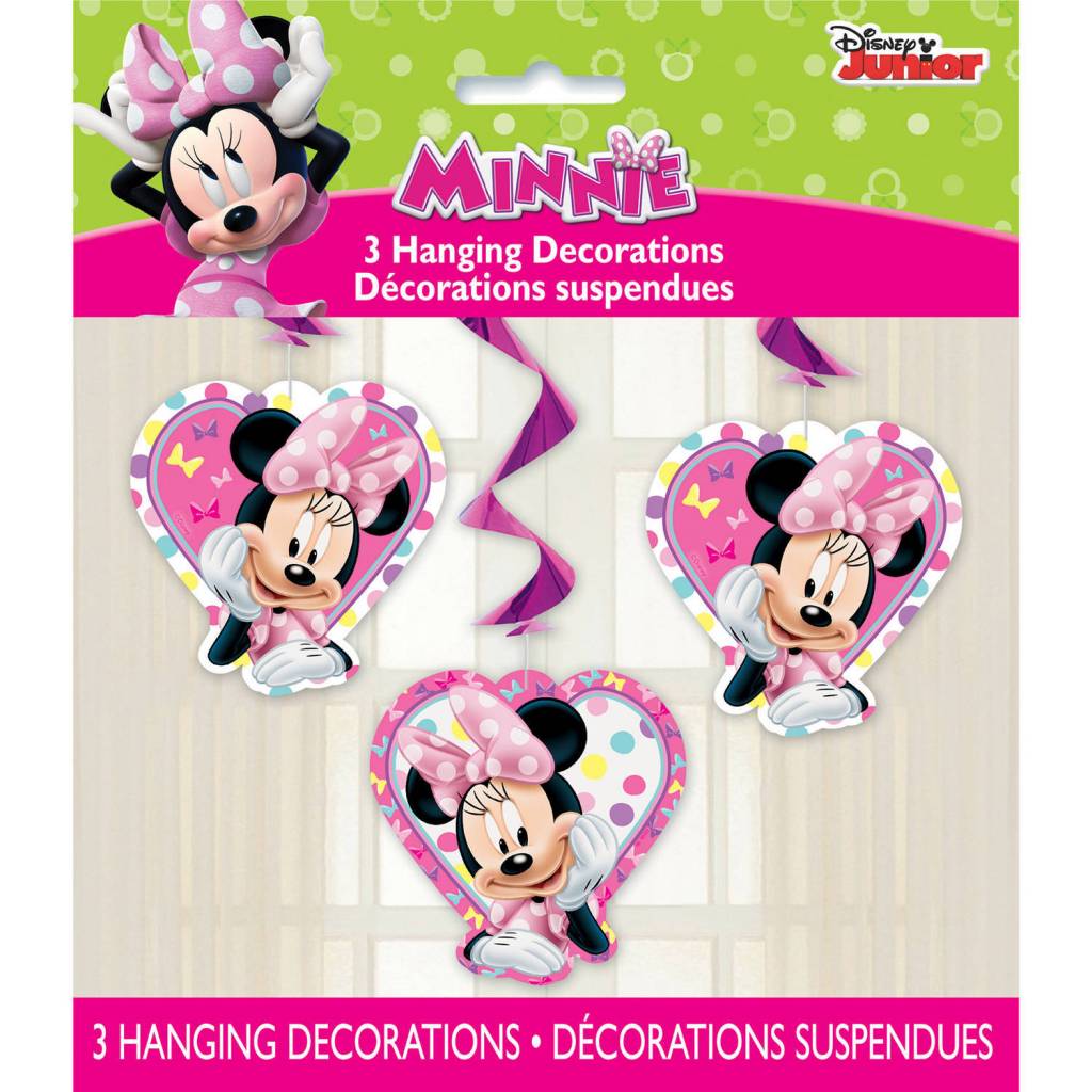 Minnie Mouse Hanging Decorations Victoria Party Store