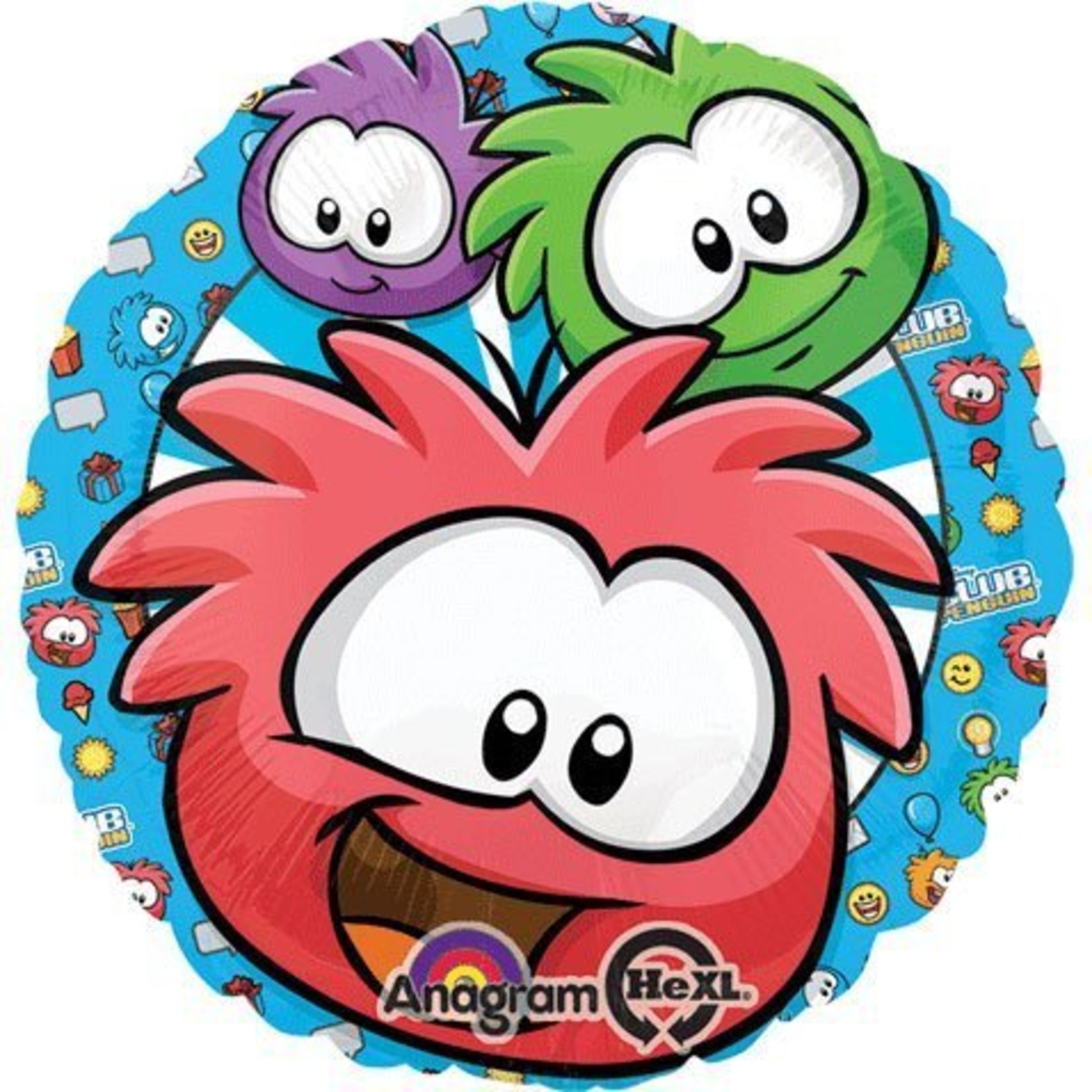 Foil Balloon - Club Penguin Puffles - 18