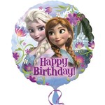Foil Balloon - Happy Birthday Frozen - 17''