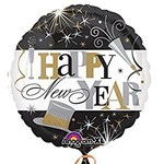 Foil Balloon-Happy New Year 18"