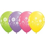 Latex Balloon-Flower Garden Assortment-1pkg-11"