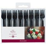 Forks-Black-Plastic-40pk