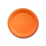 Plates LN-Orange Peel Plastic (20ct)