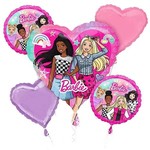 Foil Balloon - Barbie - 5pk