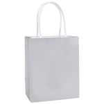 Gift Bag - Silver - 8.5"