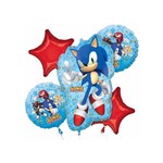 Foil Balloons - Sonic the Hedgehog 5Pk