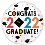 Foil Balloon - Congrats 2022 Graduate - 18''