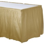 Table Skirt - Gold - 21FT X 29"