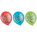 Balloons - Latex - TNT - Pixel Party - 6PCS