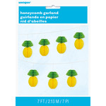 Honeycomb Garland- Pineapple- 7ft