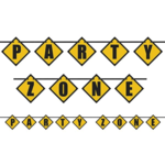 Banner - Party Zone - 9ft
