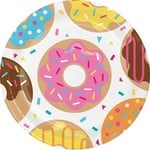 Luncheon Paper Plates- Donut Time- 8pk-9"